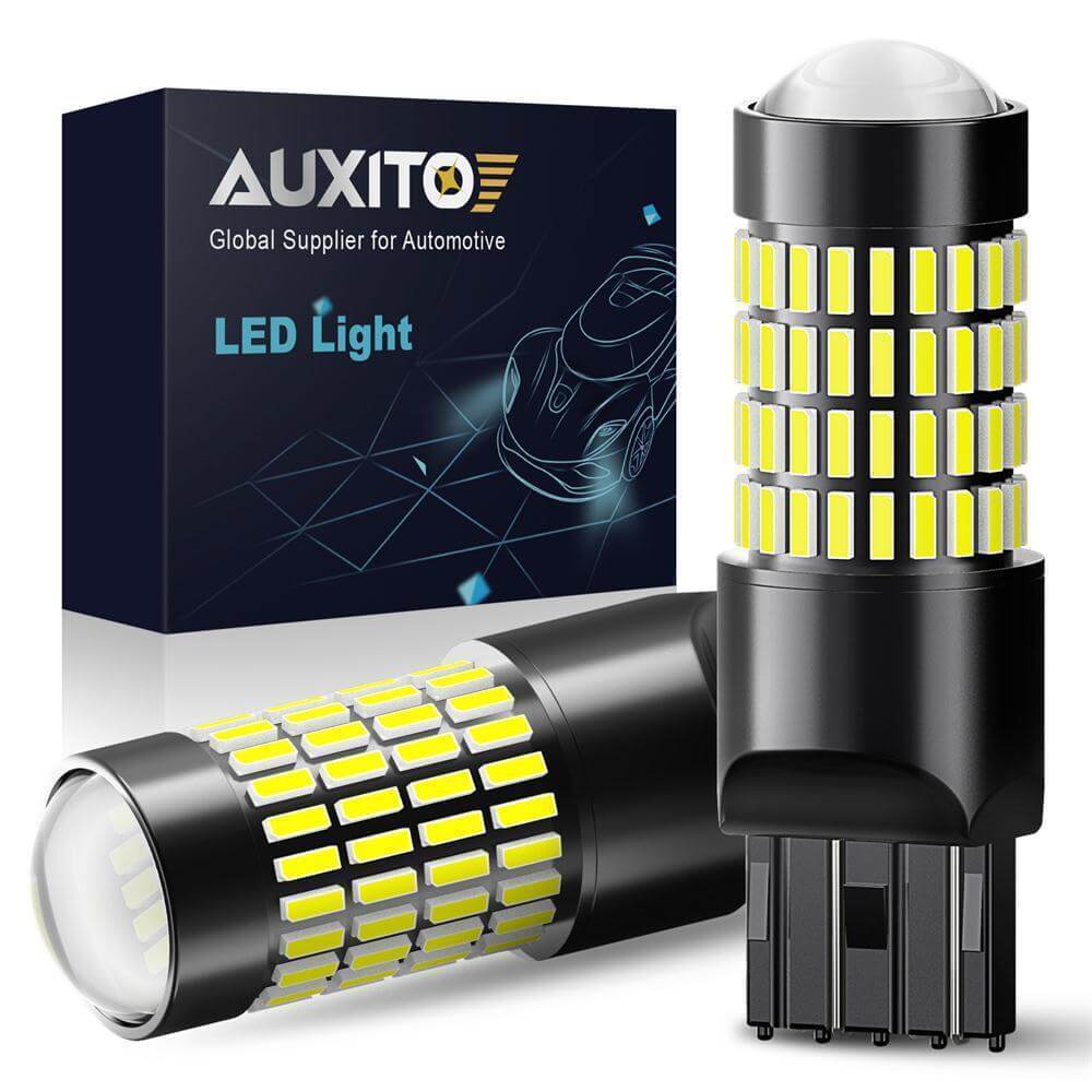 AUXITO 7443 LED Bulb Brilliant Red 7440 7444 LED Brake Tail Stop Parking Light Bulb